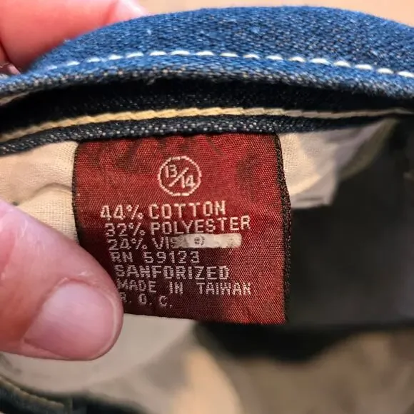 Vintage Longstreet High Waisted Dark Wash Flare Leg Denim Jeans Waist 25 - Picture 5 of 7